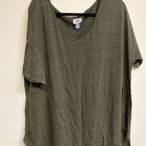 Ballet neck tunic tee